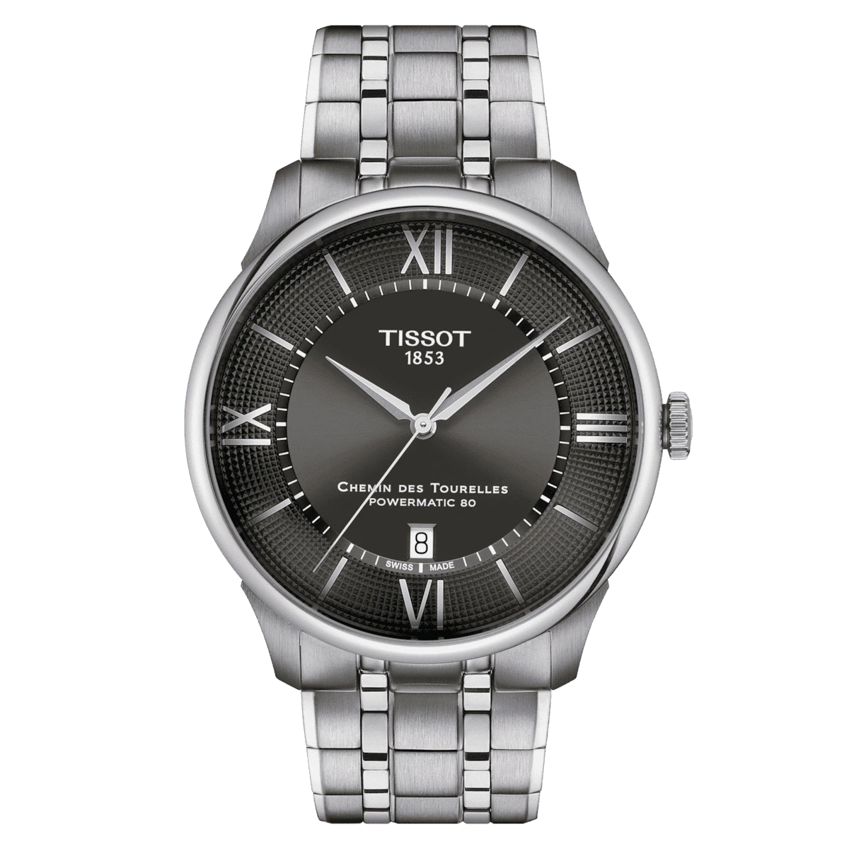 Tissot Chemin des Tourelles Powermatic 80 men's watch T139.407.11.068.00