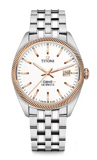 Titoni Cosmo men's watch 878 SRG-606