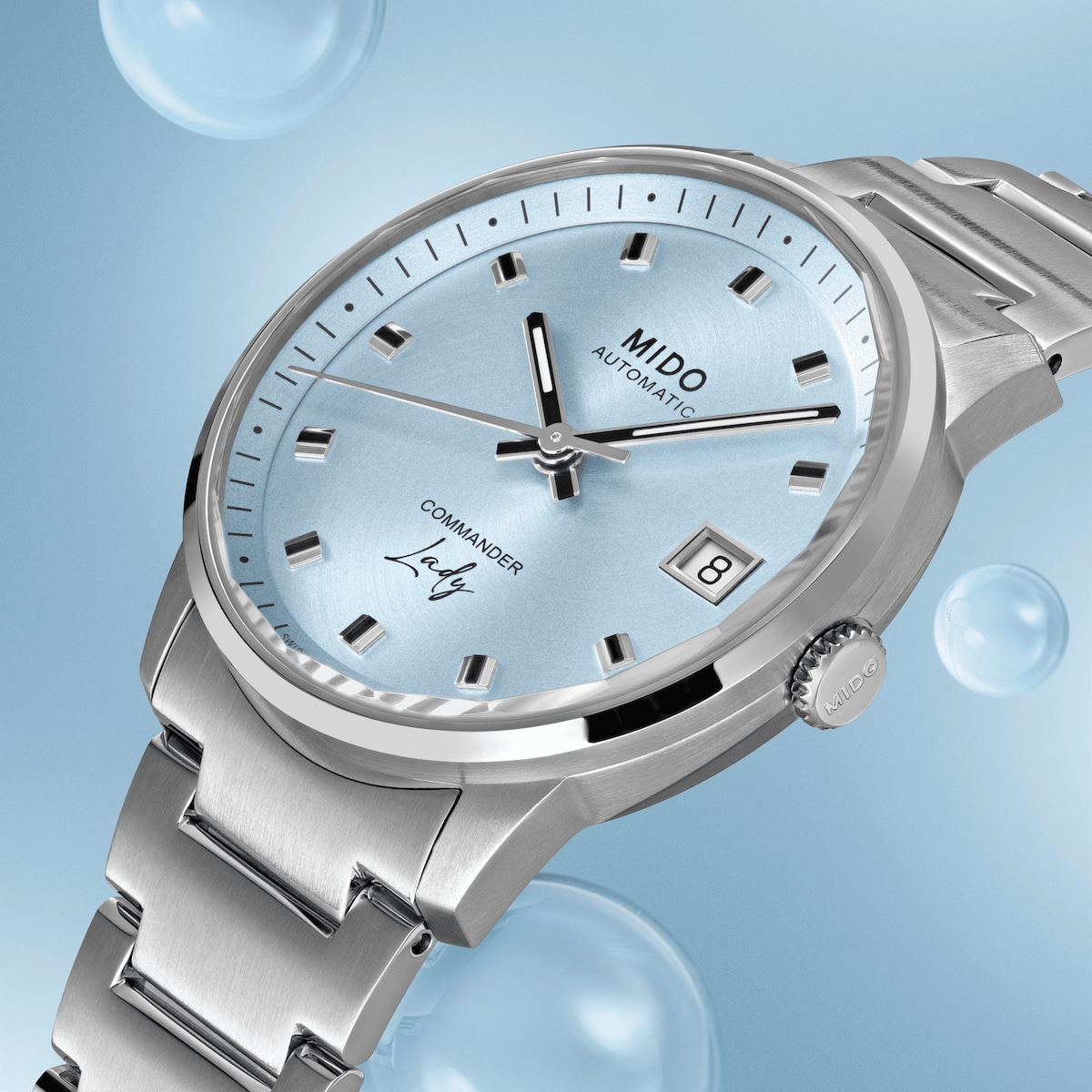 Mido Commander Lady M021.207.11.041.00 women's watch
