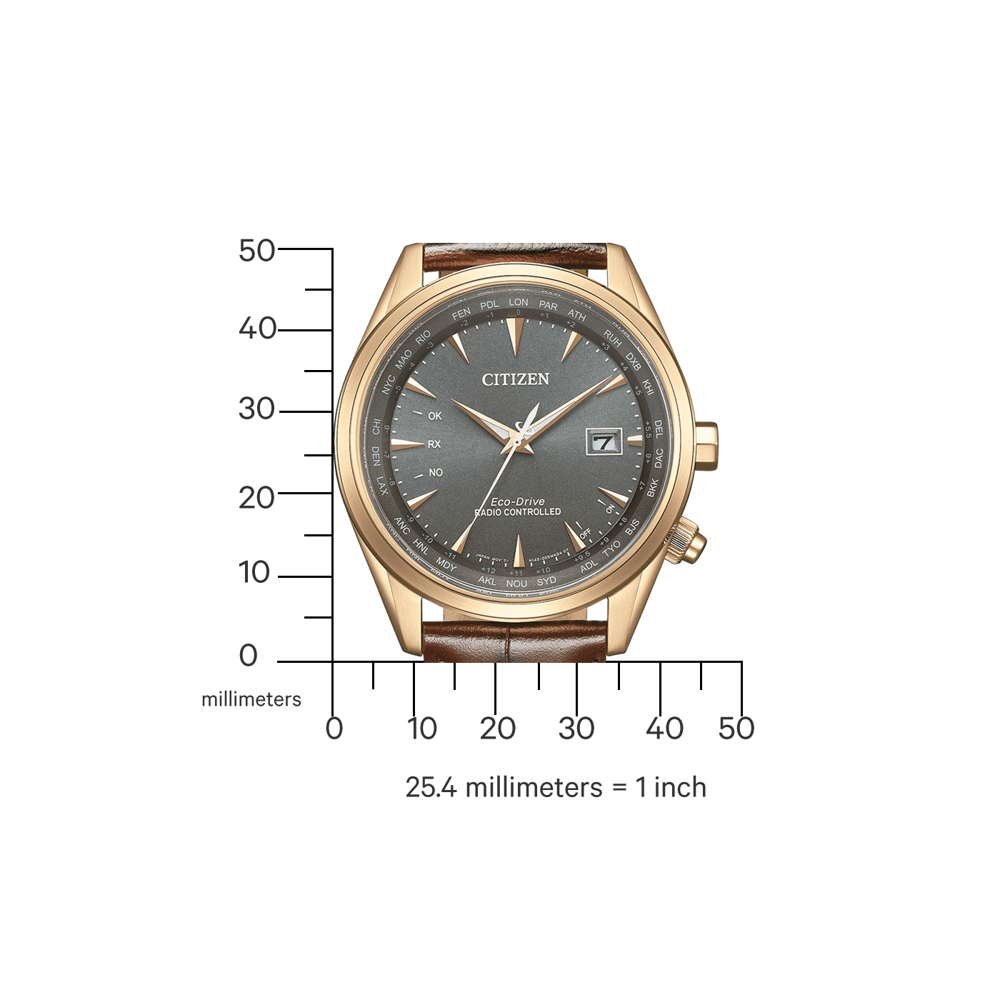 Citizen Radio Controlled Men's Watch CB0273-11H