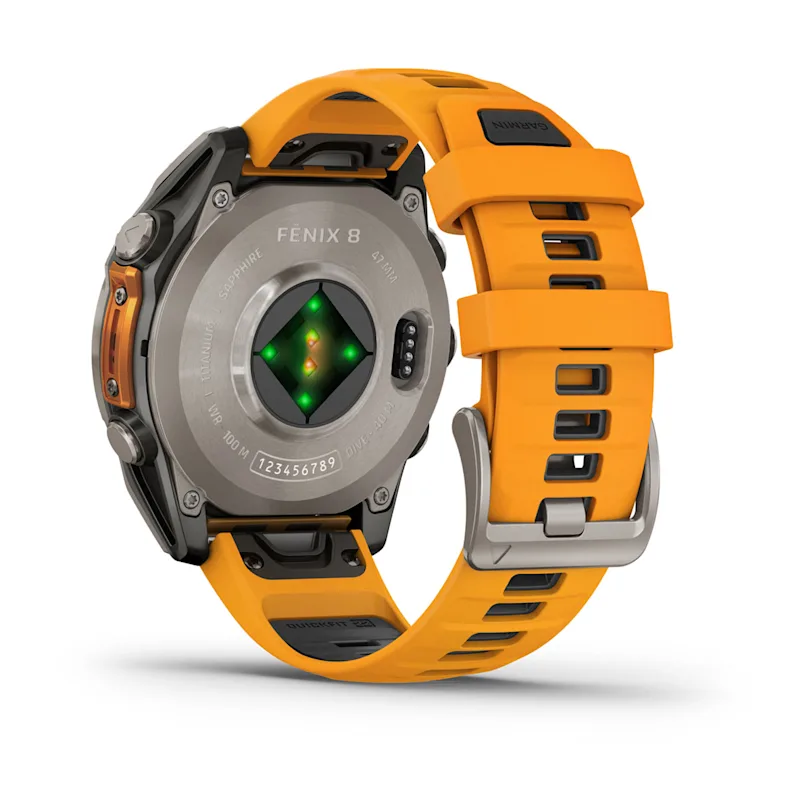 Garmin fēnix® 8 - 47 mm AMOLED Sapphire Graphite/Titanium Titan 010-02904-11