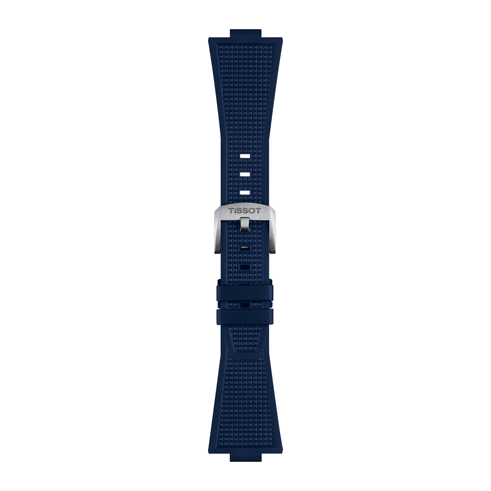 Tissot replacement strap rubber blue 12 mm