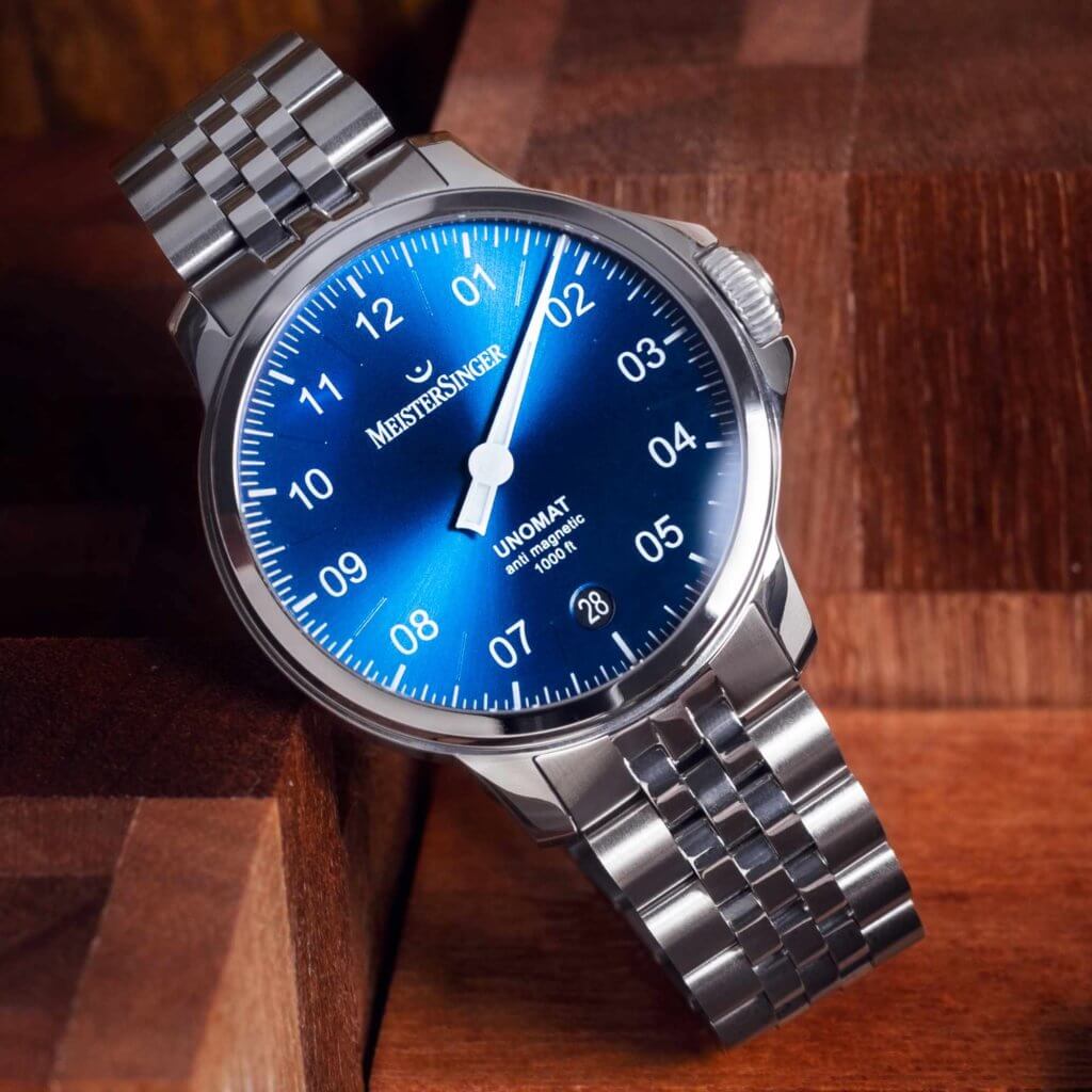 Meister Singer Unomat automatic men's watch UN918