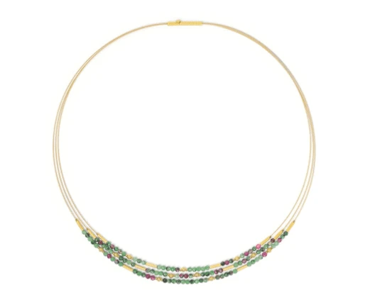 Bernd Wolf Clenifa necklace ruby-zoisite 84136086-043