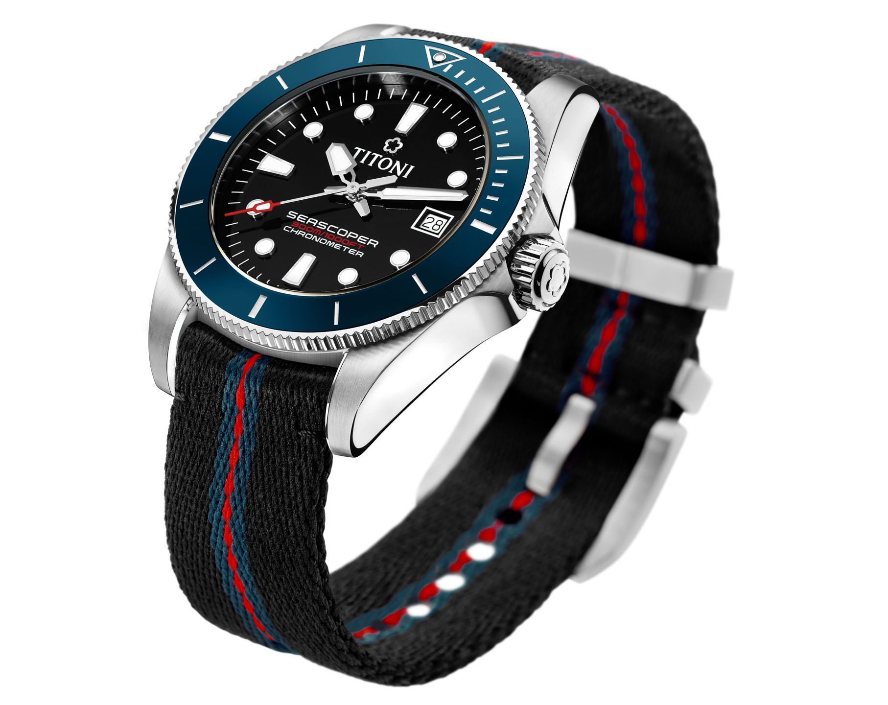Titoni Seascoper 300 men's watch 83300 S-BE-T4-706