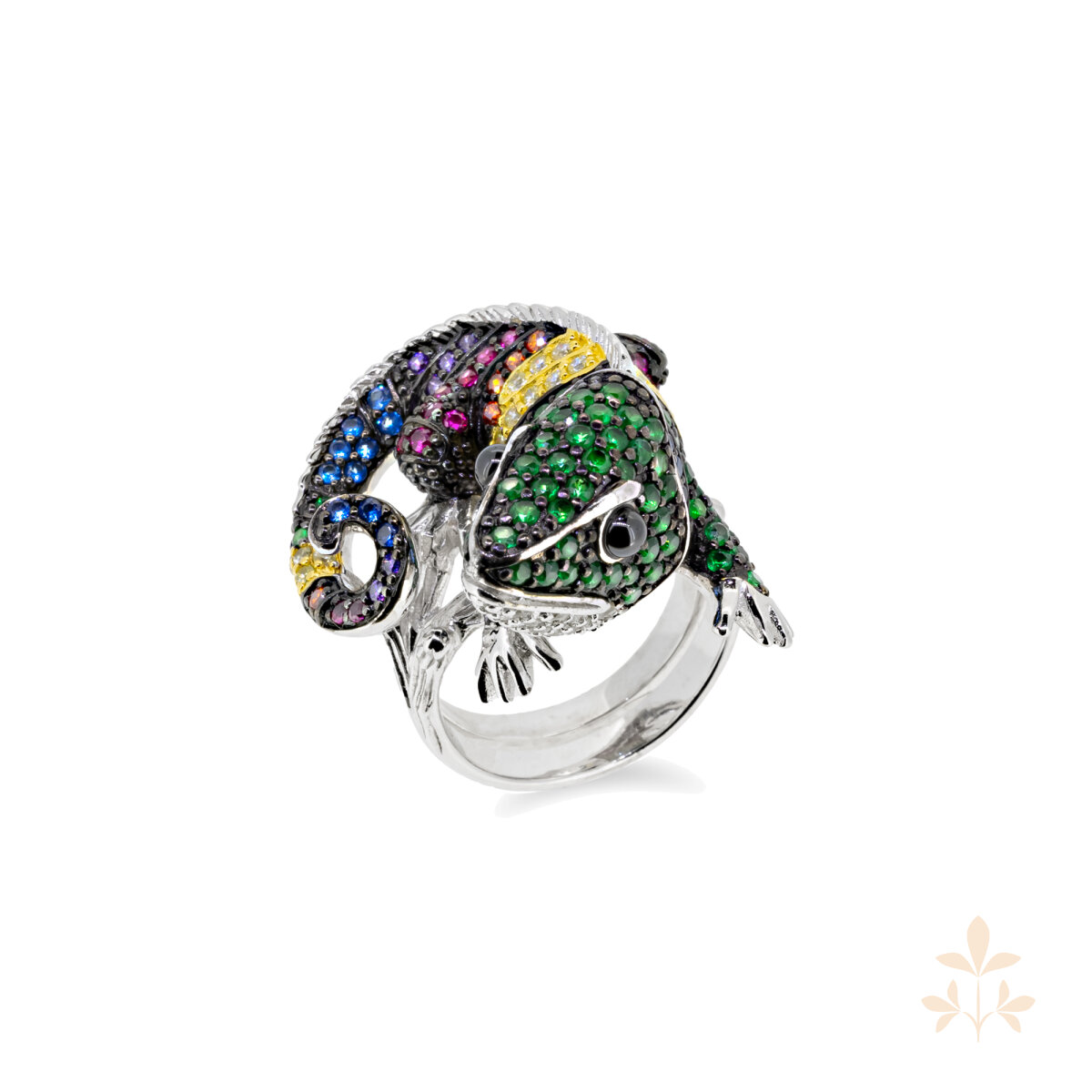 At the time Theo Chameleon Ring SZA-1990-161-S