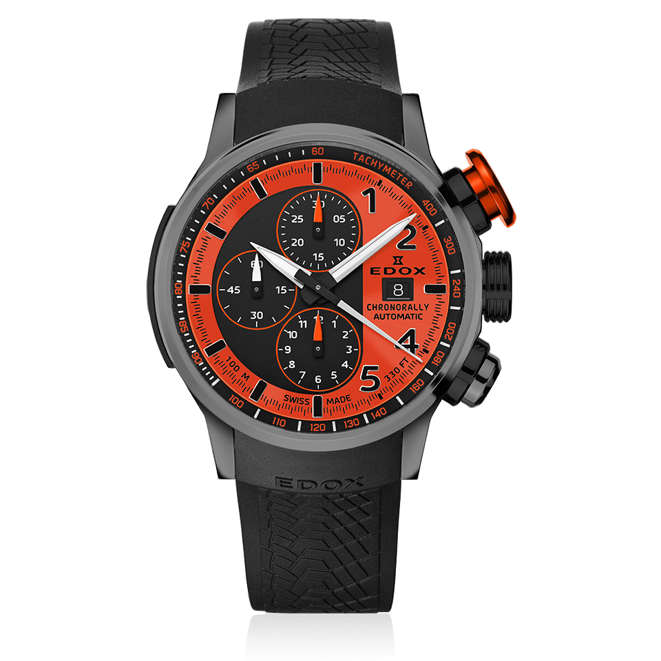 Edox Chronorally men's watch 01129-TNGOCA-ONB