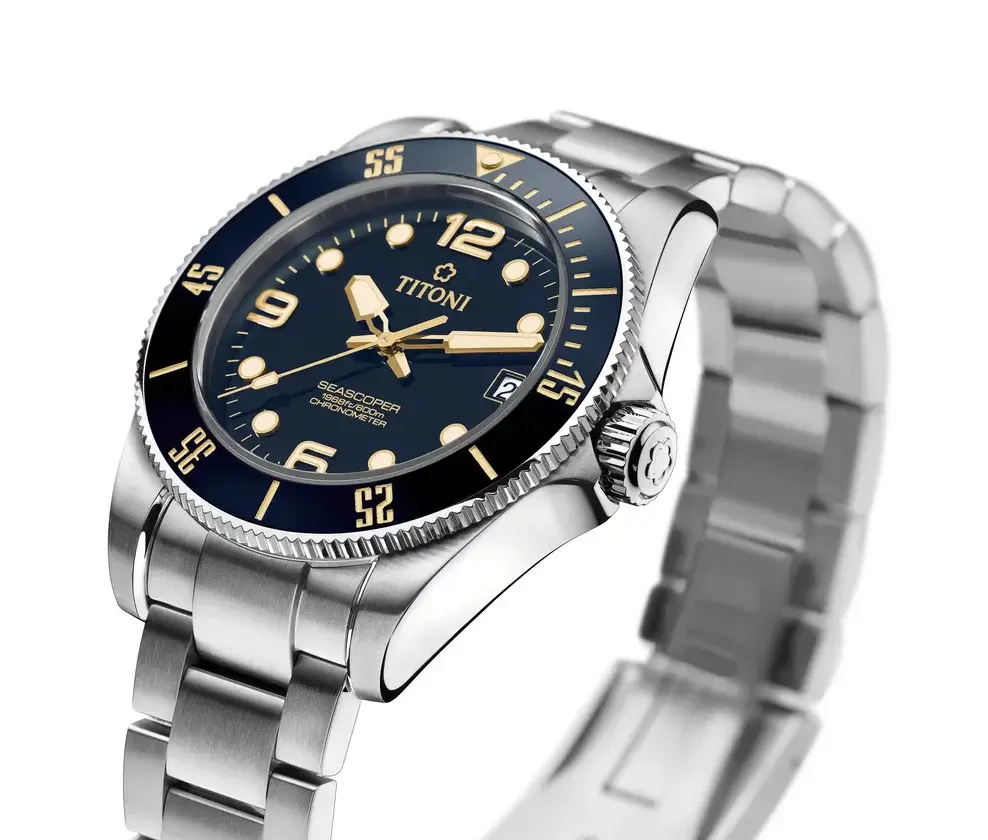 Titoni Seascoper men's watch 83600 S-BO-255 Retro