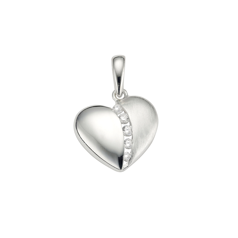 CEM 925 silver pendant heart BAH904737