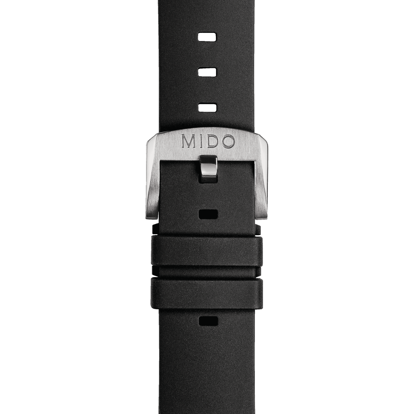 Mido replacement bracelet rubber black 22 mm M852.018.741