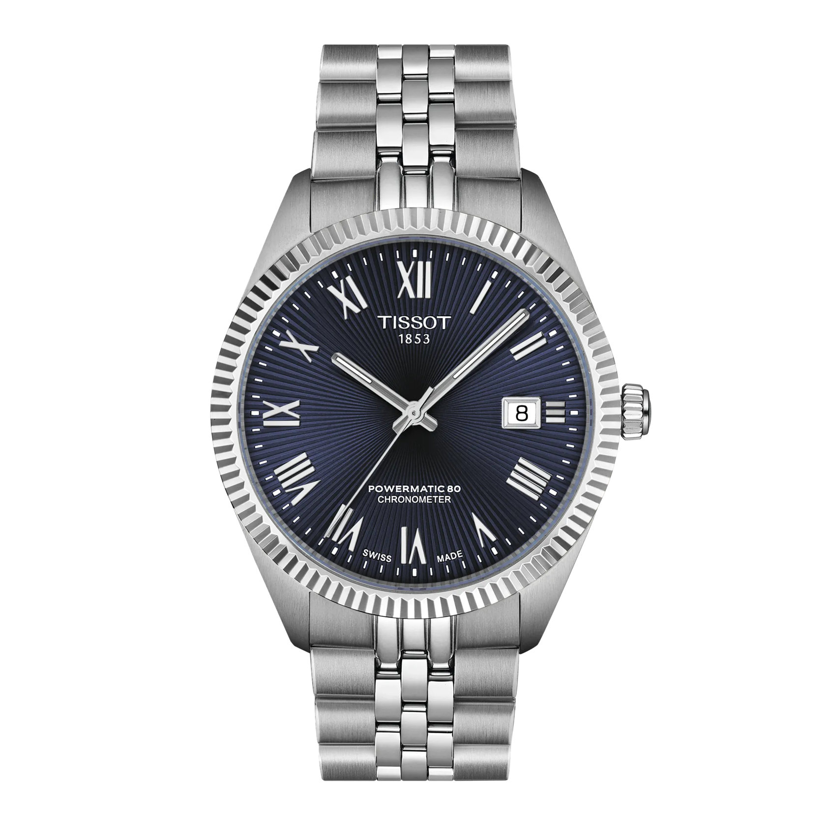 Tissot Ballade Powermatic 80 COSC 39mm Blue Men's Watch T156.408.11.043.00