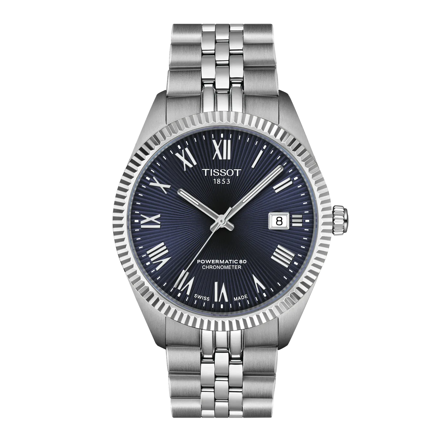 Tissot Ballade Powermatic 80 COSC 39mm Blue Men's Watch T156.408.11.043.00