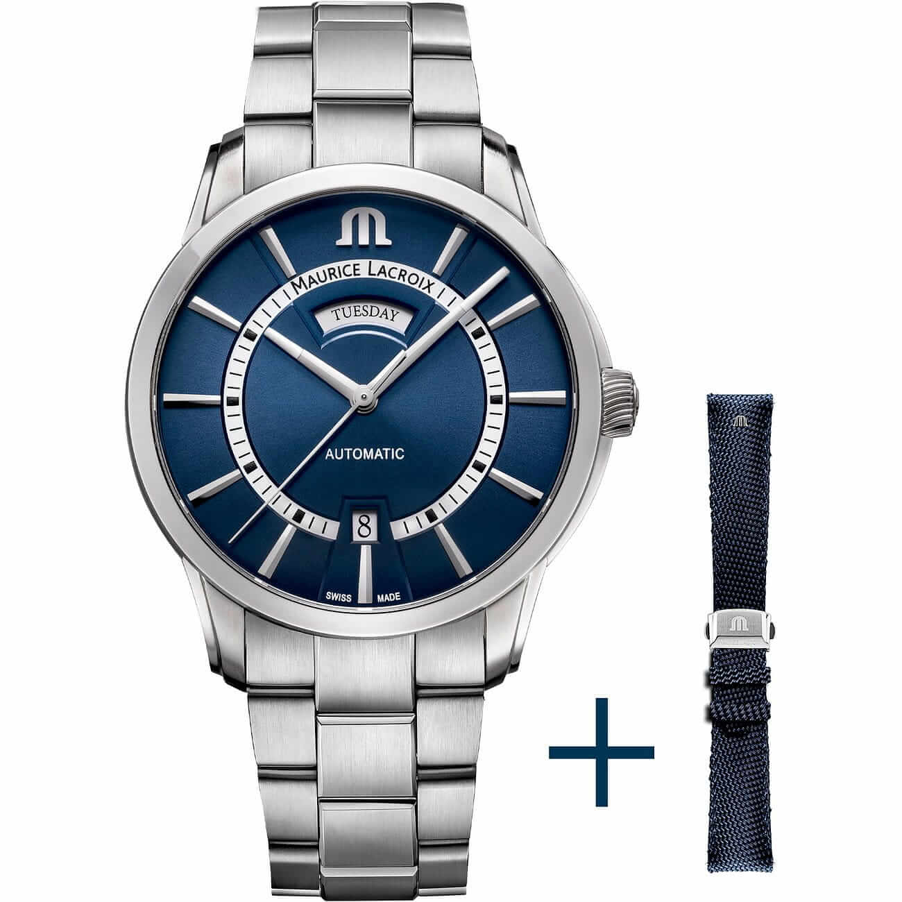 Maurice Lacroix Pontos Day/Date Men's Watch PT6358-SS00H-431-C