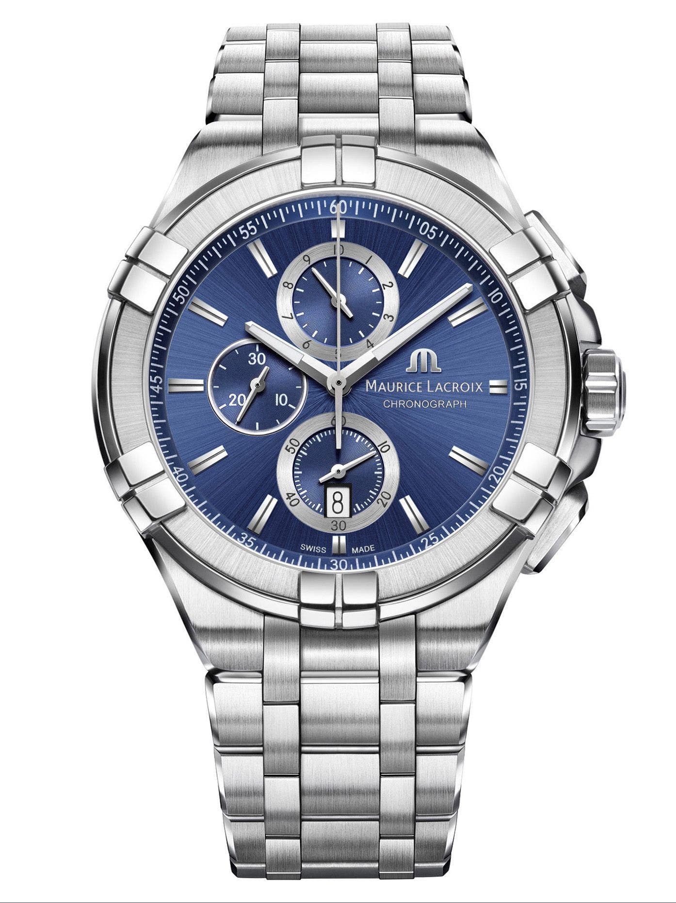 Maurice Lacroix Aikon Chronograph Date Men's Watch AI1018-SS002-430-1
