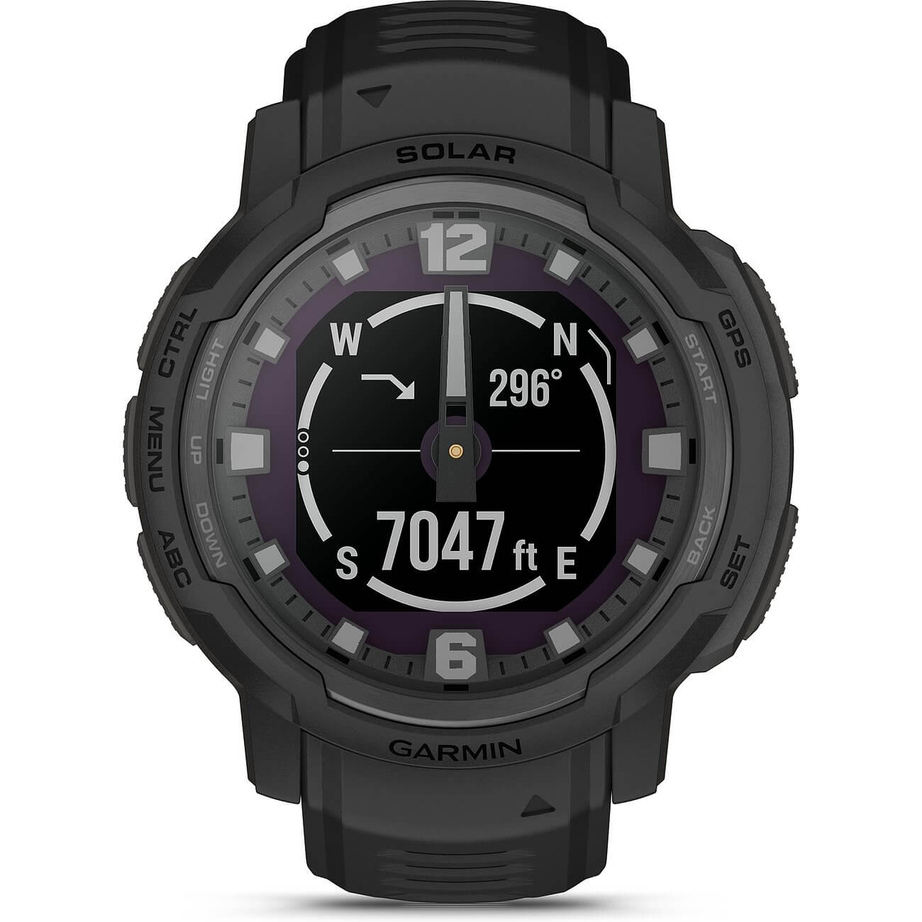 Garmin Instinct Crossover Solar Tactical Edition Black Men's Watch 010-02730-00