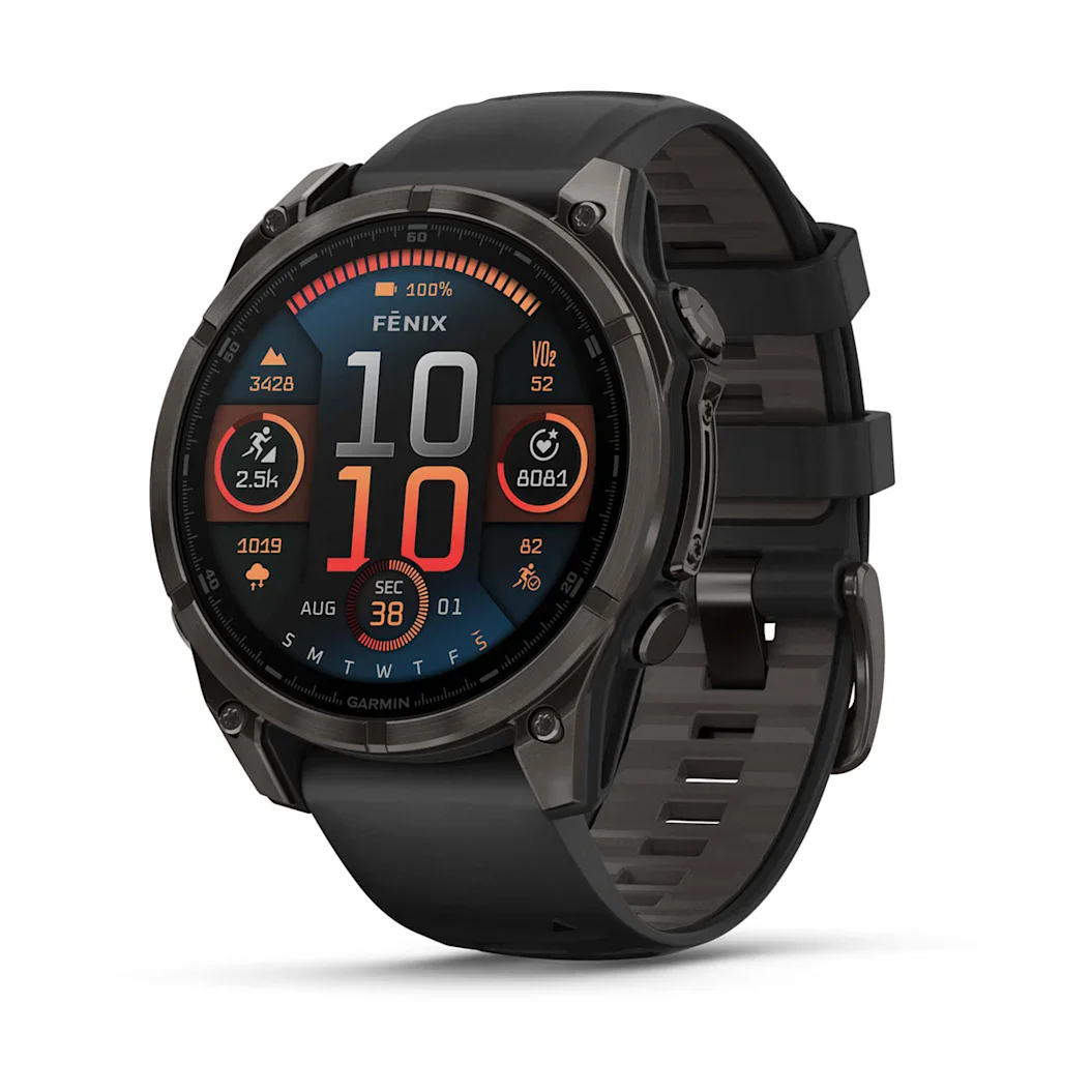 Garmin fēnix® 8 - 47 mm AMOLED Sapphire Black/Carbon Gray Titanium DLC 010-02904-21