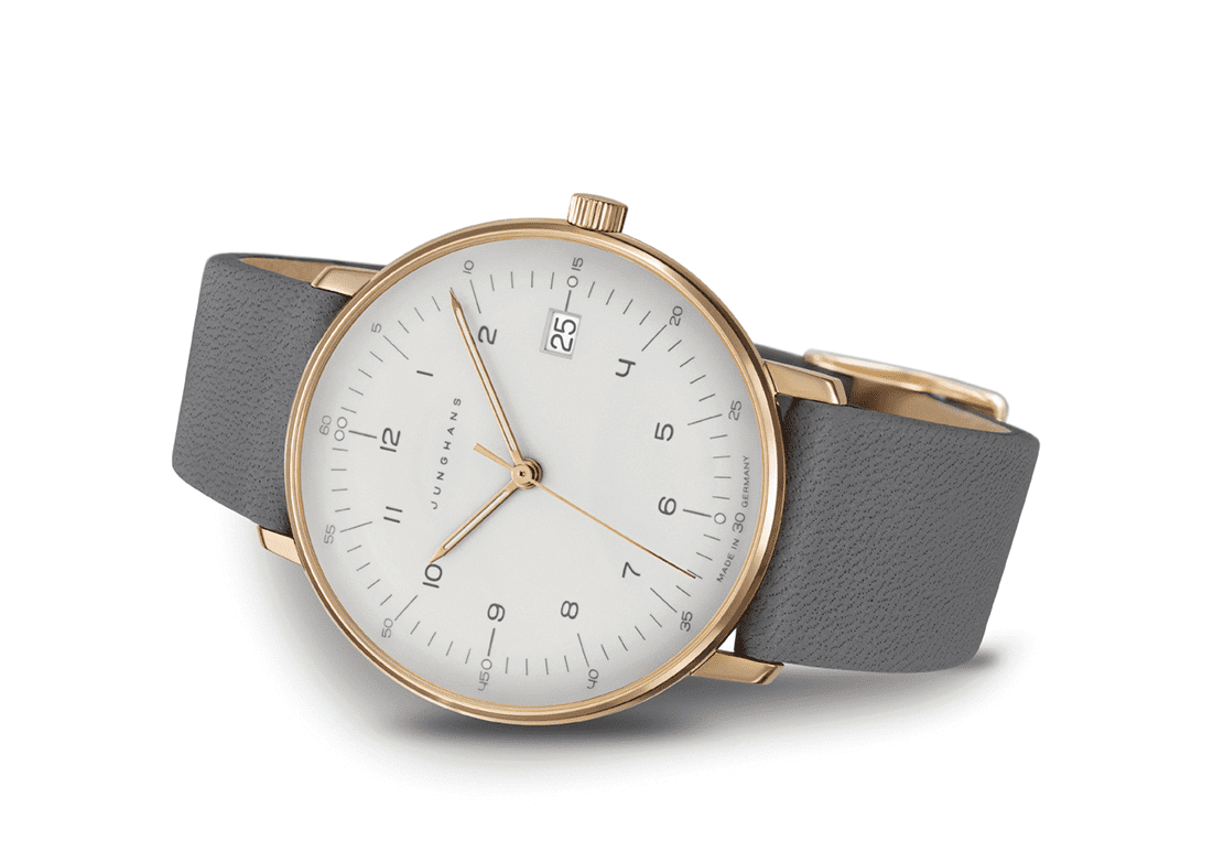 Junghans max bill sapphire glass ladies watch 47/7854.02