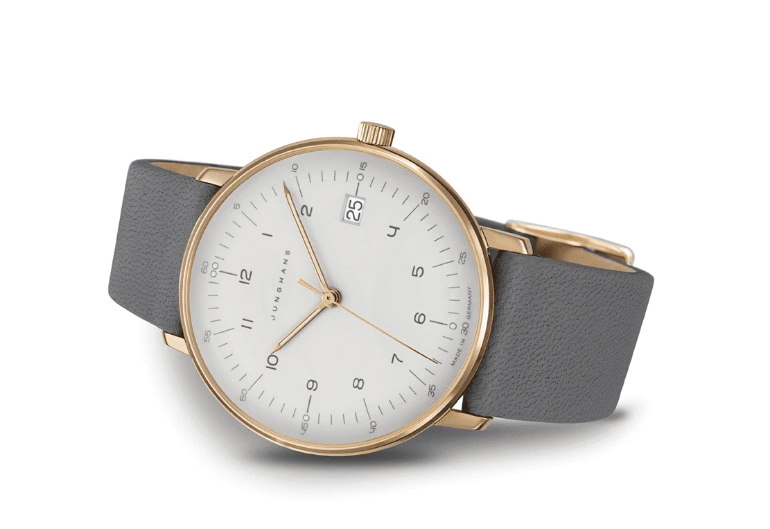 Junghans max bill sapphire glass ladies watch 47/7854.02