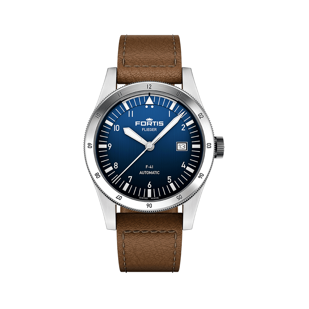 Fortis FLIEGER F-41 Automatic Liberty Blue Men's Watch F4220025