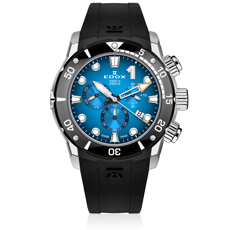 Edox CO-01 men's watch 10242-TIN-BUIDN