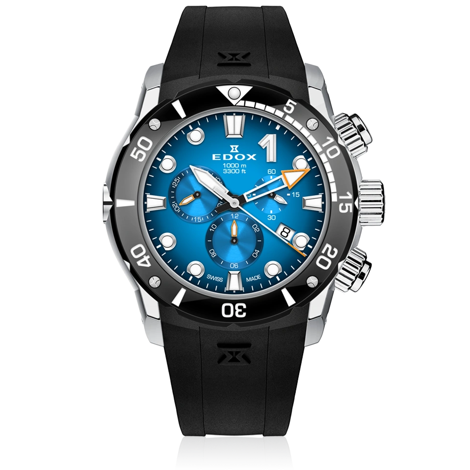 Edox CO-01 men's watch 10242-TIN-BUIDN