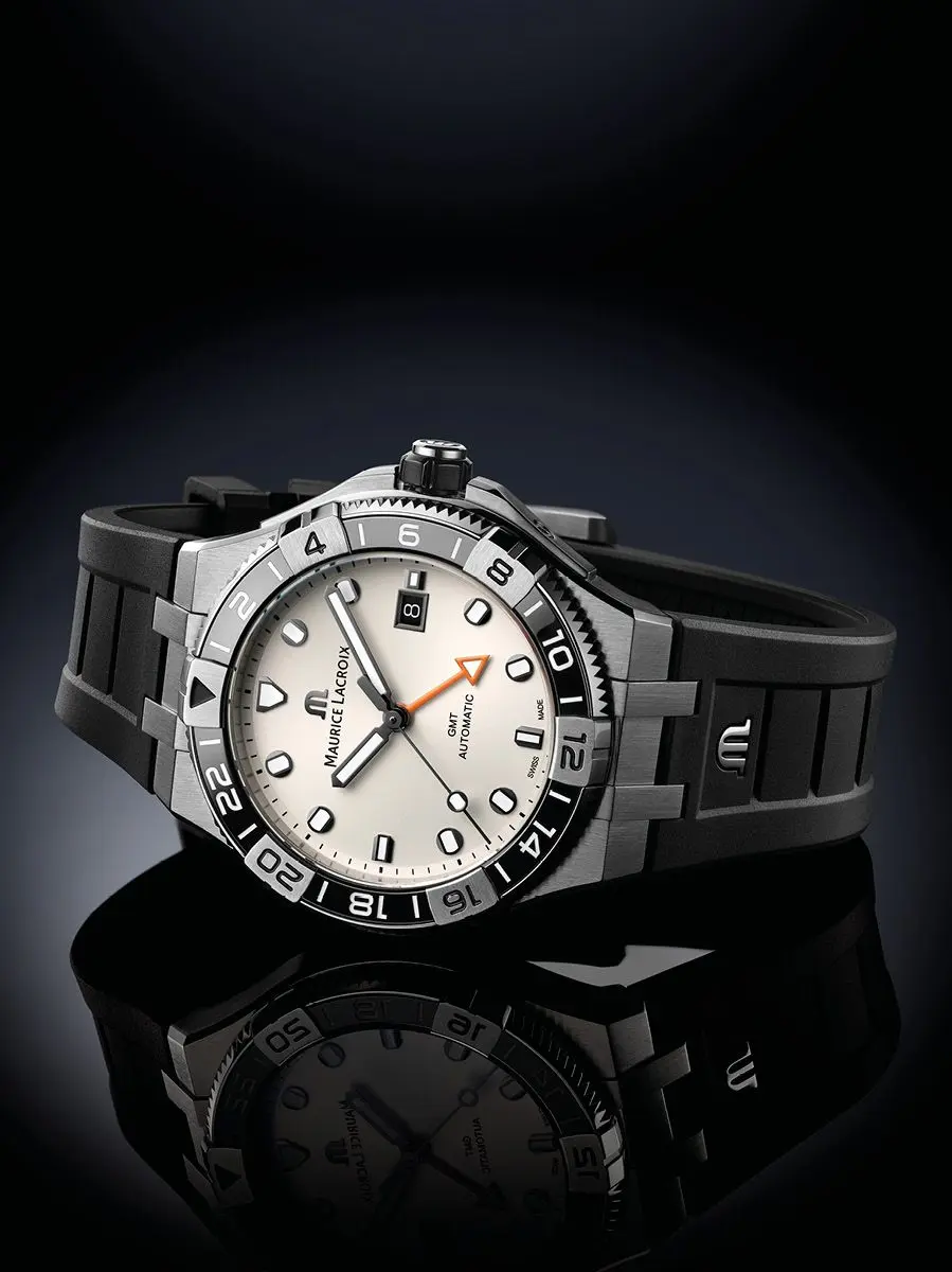 Maurice Lacroix Aikon GMT Men's Watch AI6158-SS001-130-2