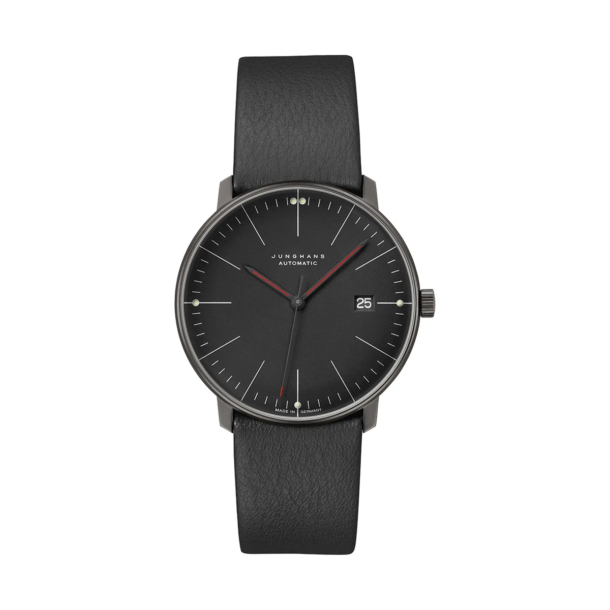 Junghans Max Bill automatic Bauhaus men's watch 027/4308.02