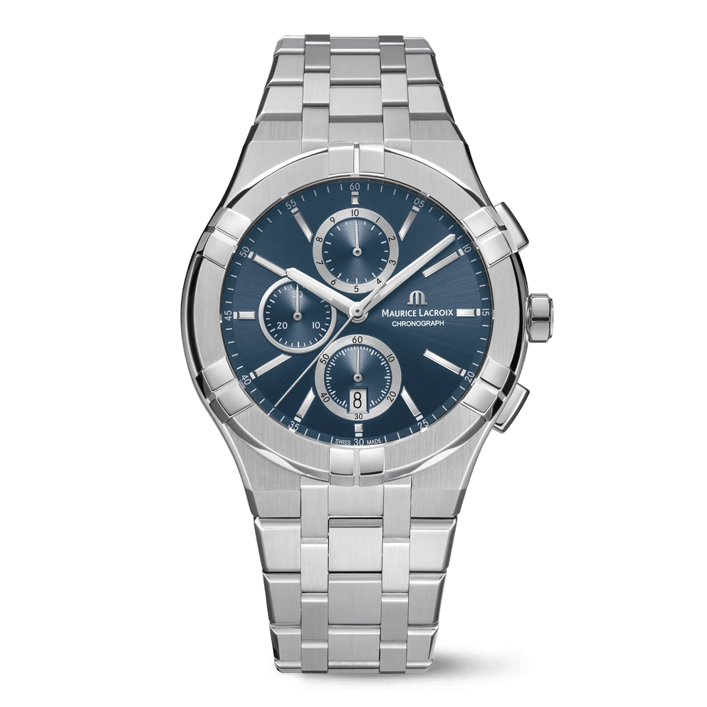 Maurice Lacroix Aikon Quarz Chronograph Herrenuhr AI1118-SS002-430-1