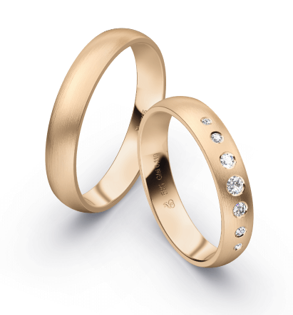 First Individual Love 3D Summer – One pair of wedding rings Rauschmayer 73-04043 / 72-04043