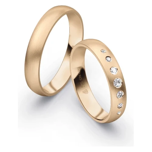 First Individual Love 3D Summer – One pair of wedding rings Rauschmayer 73-04043 / 72-04043