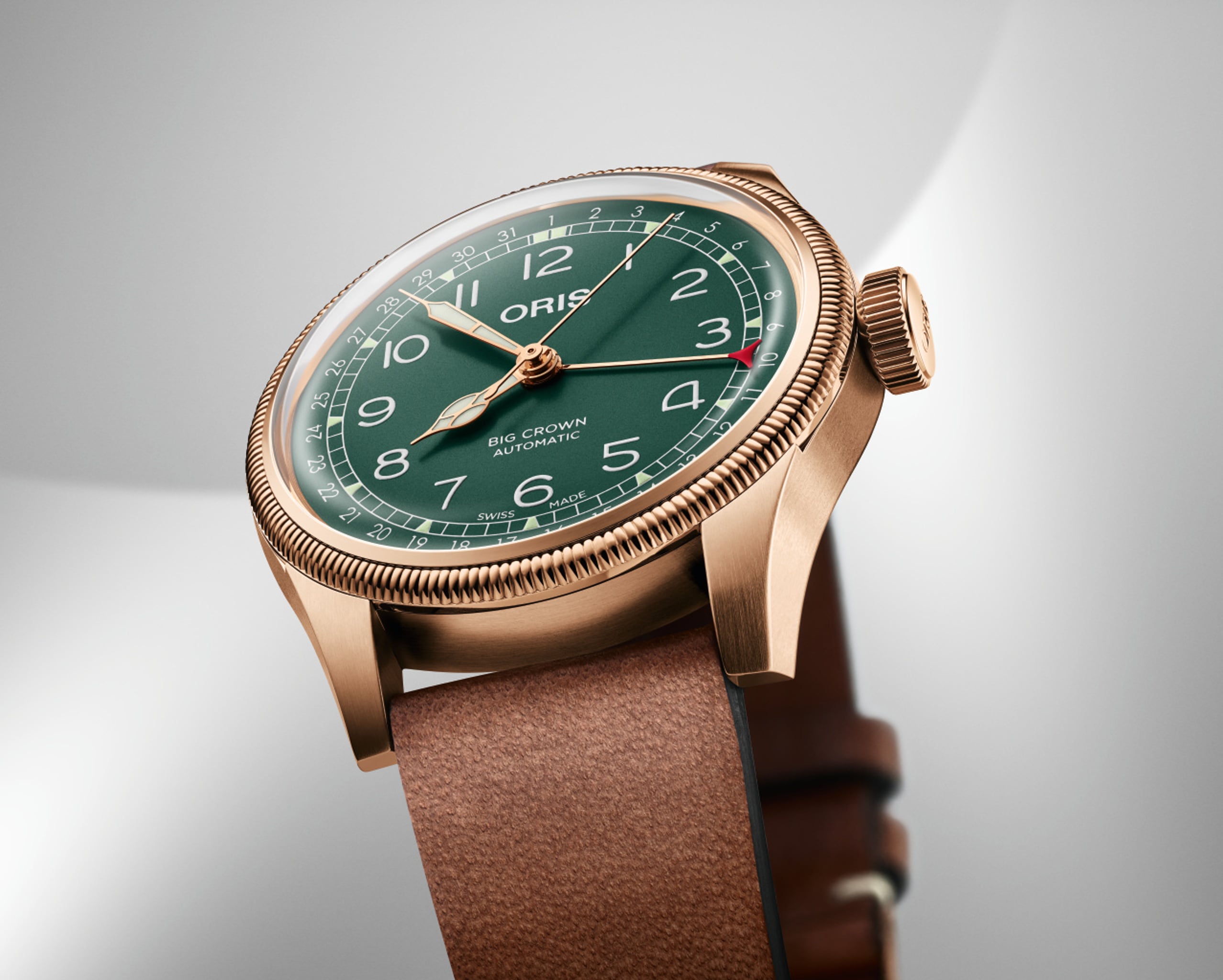Oris Big Crown Pointer Date 80th Anniversary Edition men's watch 01 754 7741 3167-07 5 20 58BR