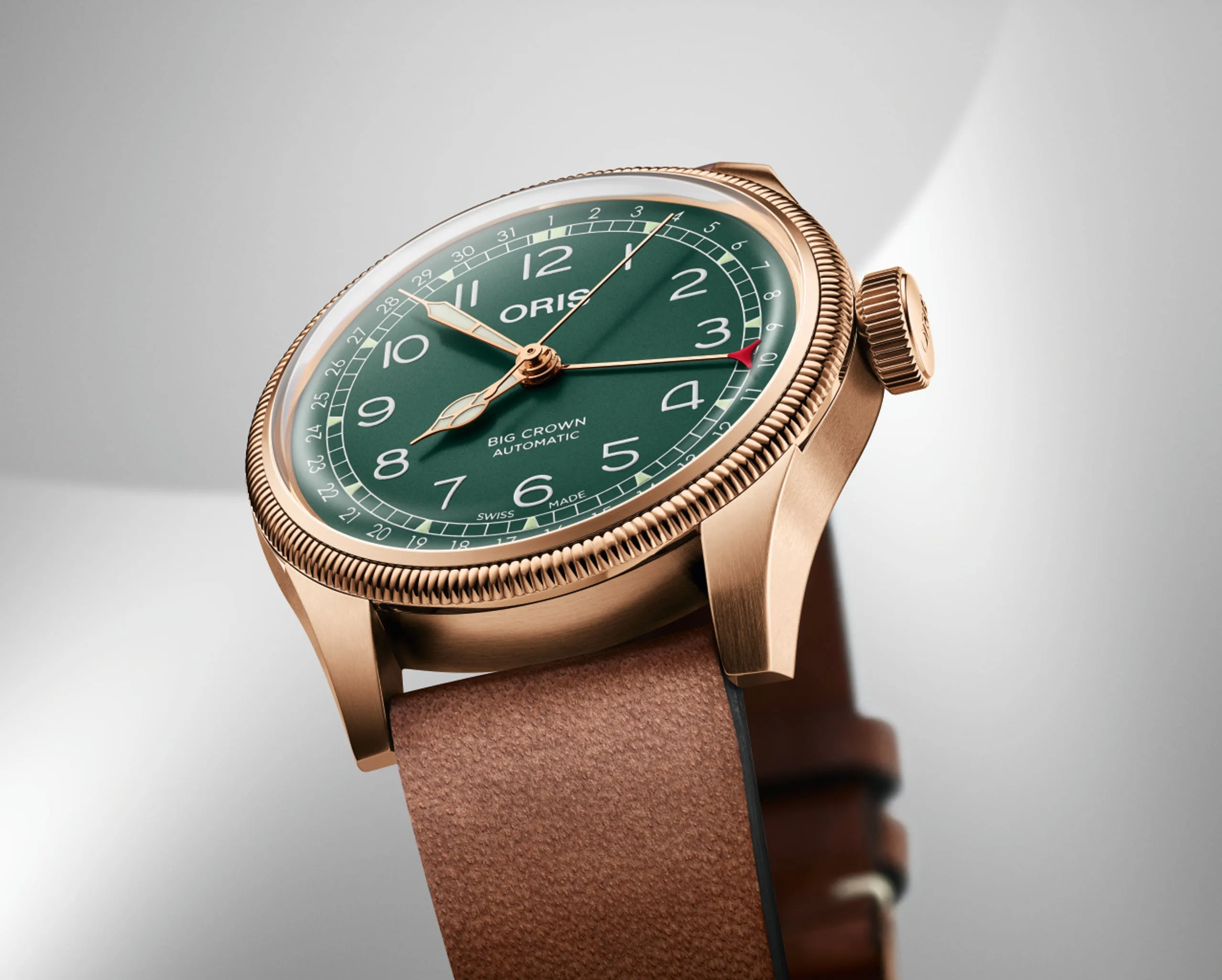 Oris Big Crown Pointer Date 80th Anniversary Edition men's watch 01 754 7741 3167-07 5 20 58BR