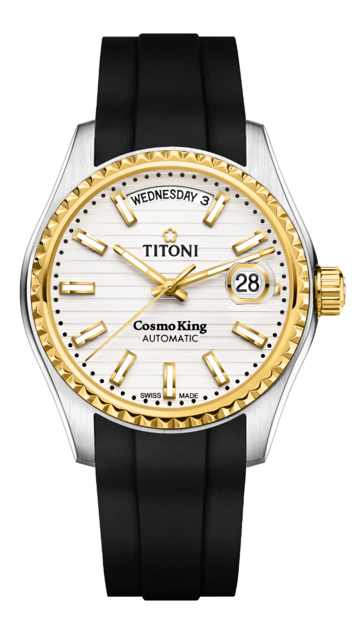Titoni Cosmo men's watch 797 SY-RBK-695