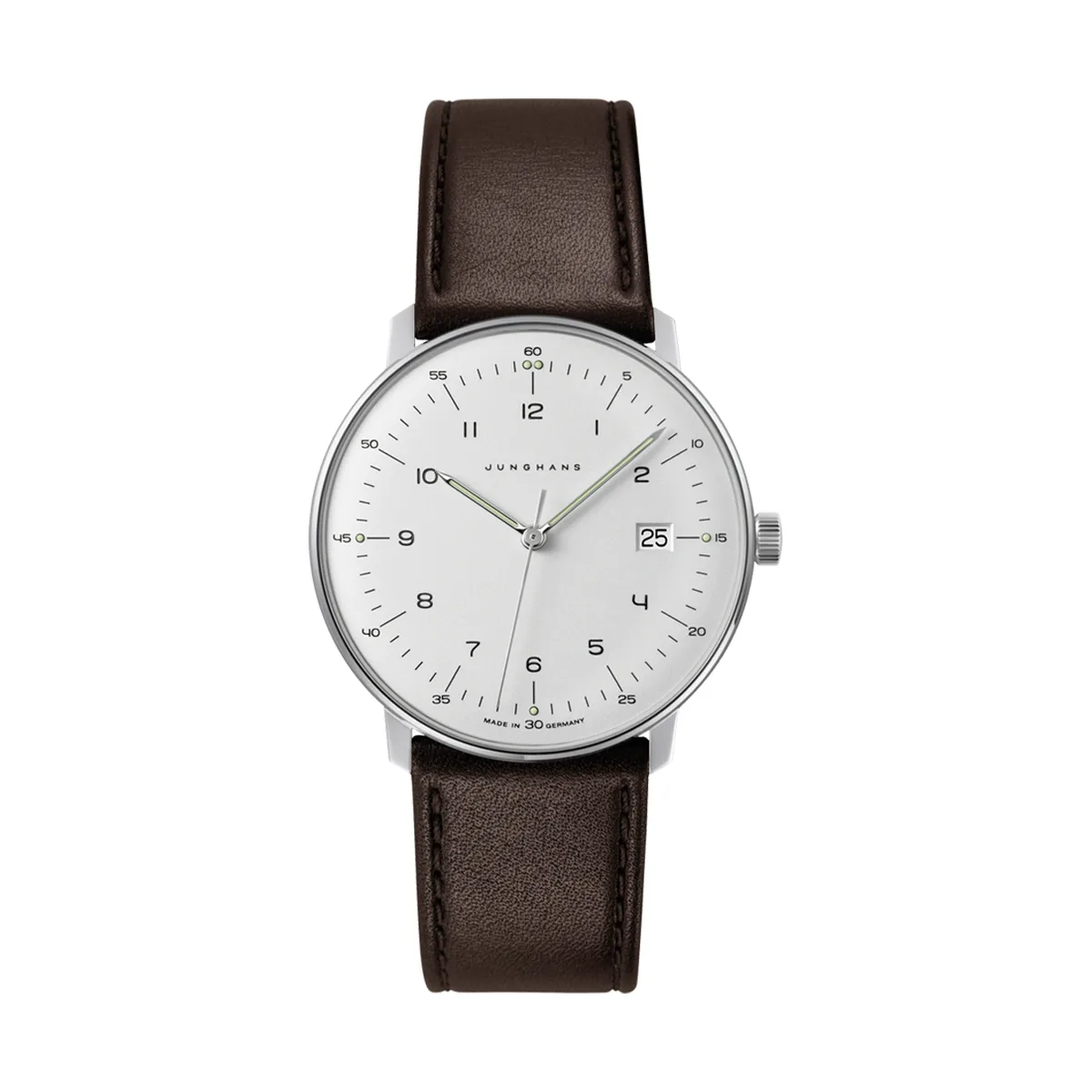 Junghans max bill quartz sapphire glass men's watch 041/4461.02