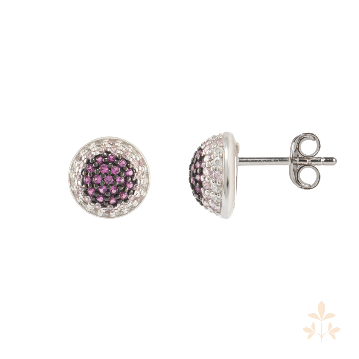 At that time Ruby Bamboo Earrings SZA-2990-336