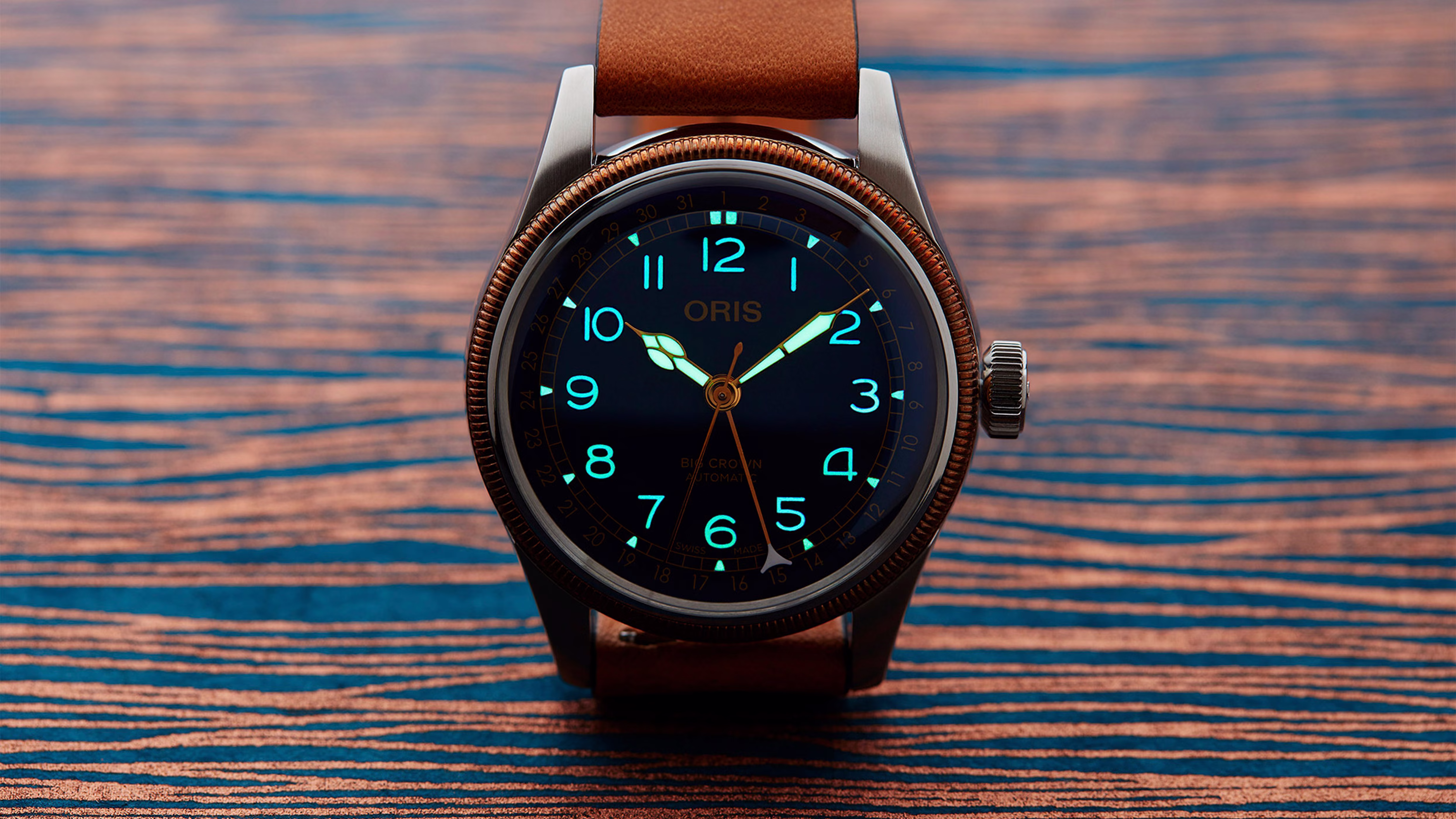 Oris Big Crown Pointer Date 40mm, bronze case, automatic, 38-hour power reserve, men's watch 01 754 7741 4365-07 5 20 71