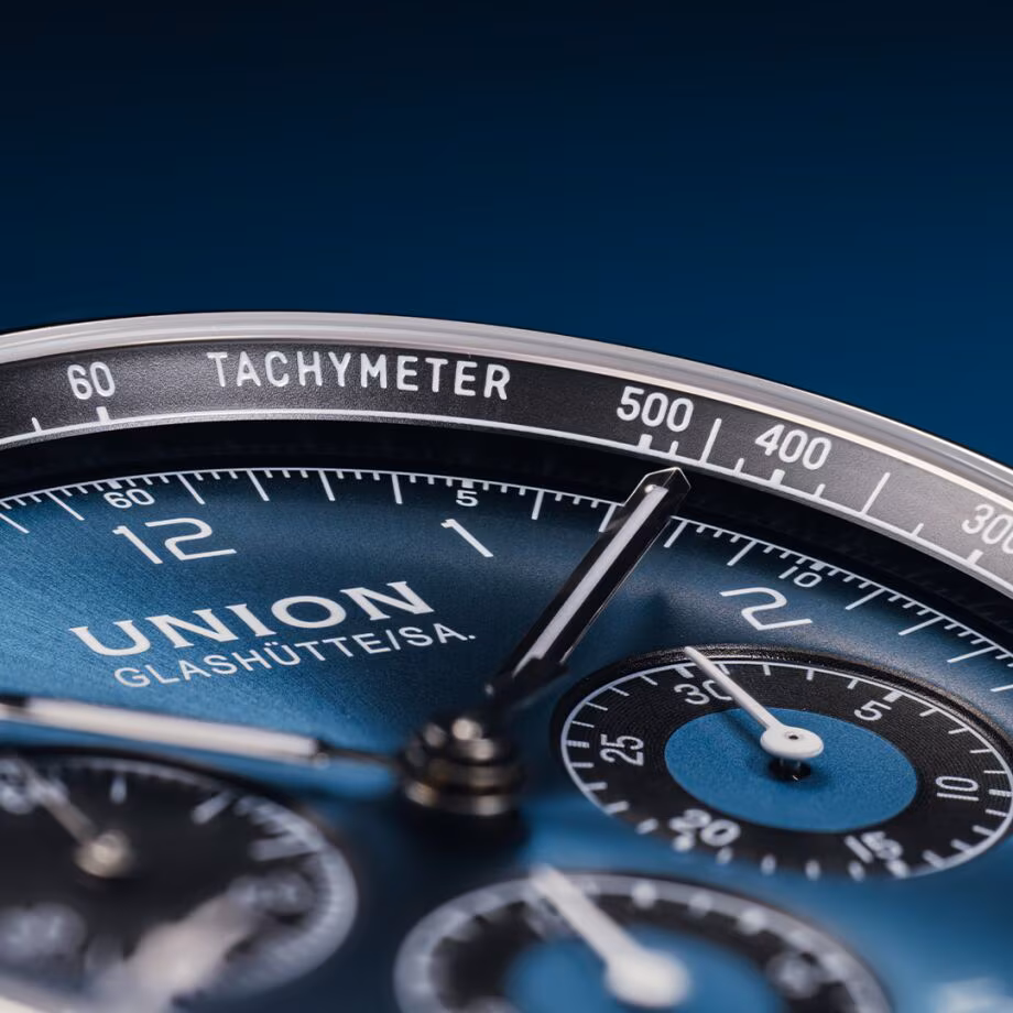Union Glashütte Belisar Chronograph 40mm, Automatik Herrenuhr D009.227.16.042.00