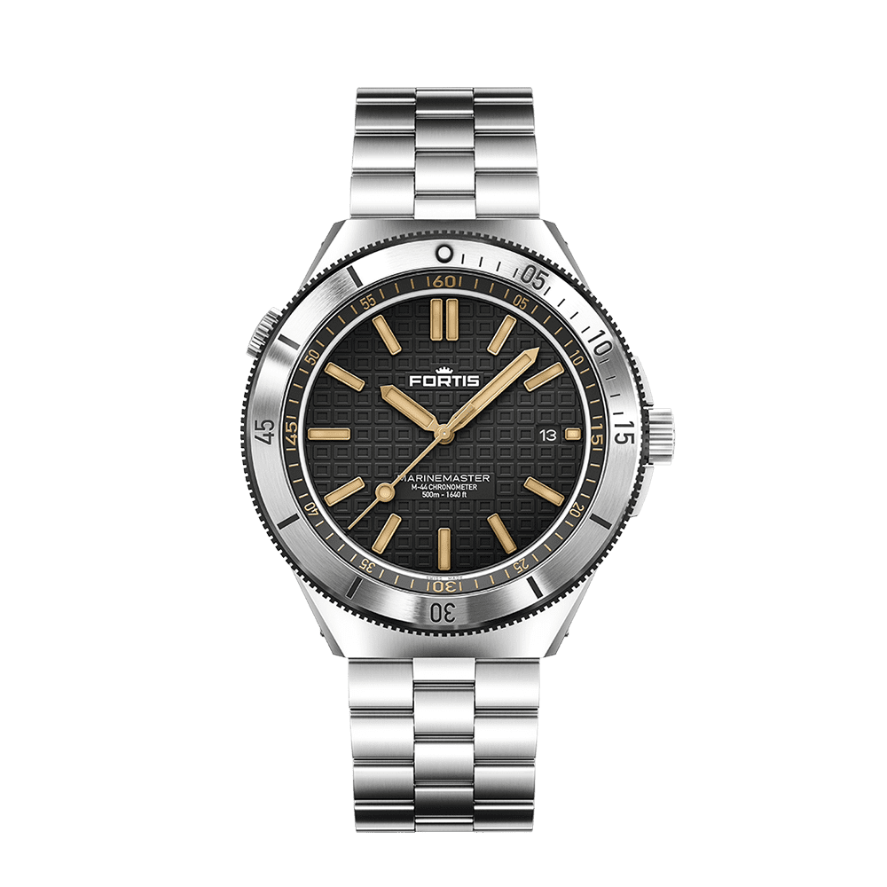 Fortis Marinemaster M-44 Black Resin Men's Watch F8120018