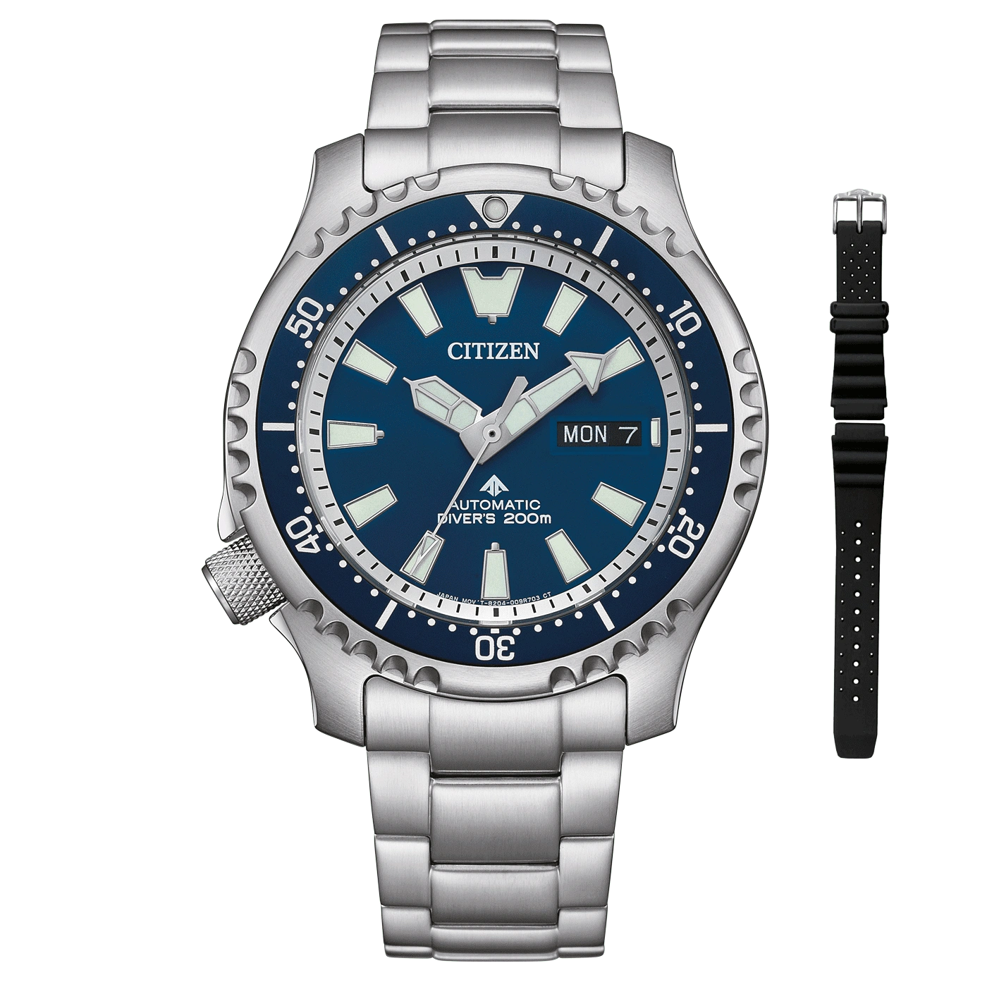 Citizen Promaster Marine Automatic Divers men's watch including replacement strap NY0161-63LE