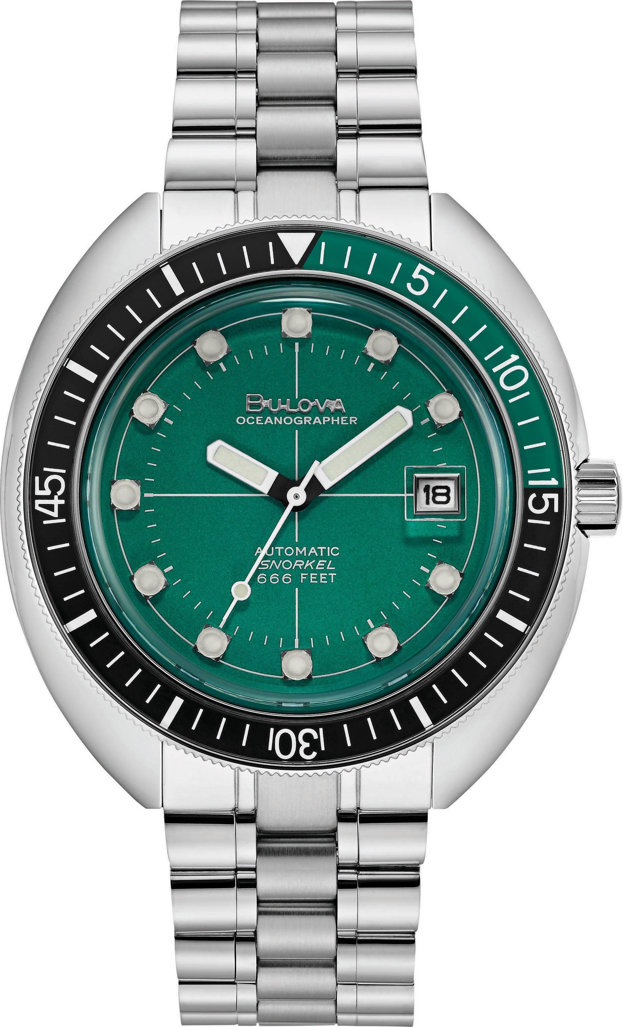 Bulova men's watch Oceanographer 96B322