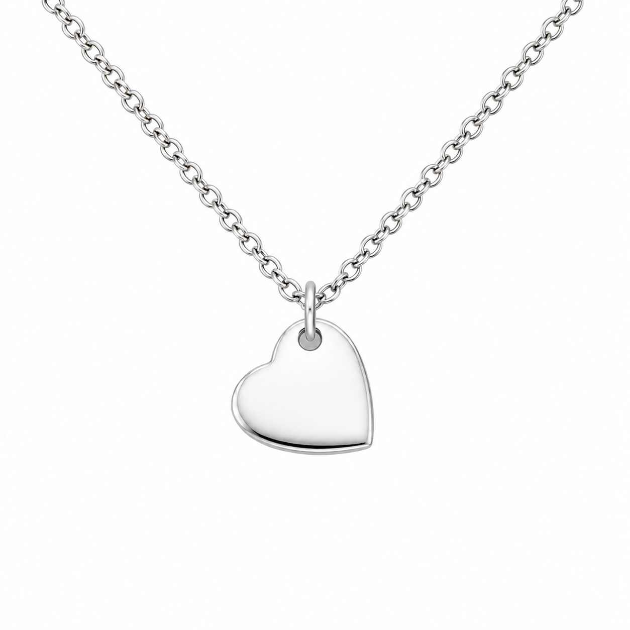 925 silver earring heart