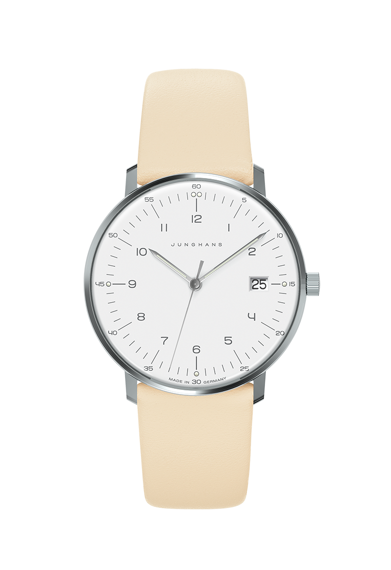 Junghans max bill ladies sapphire glass ladies watch 047/4252.02