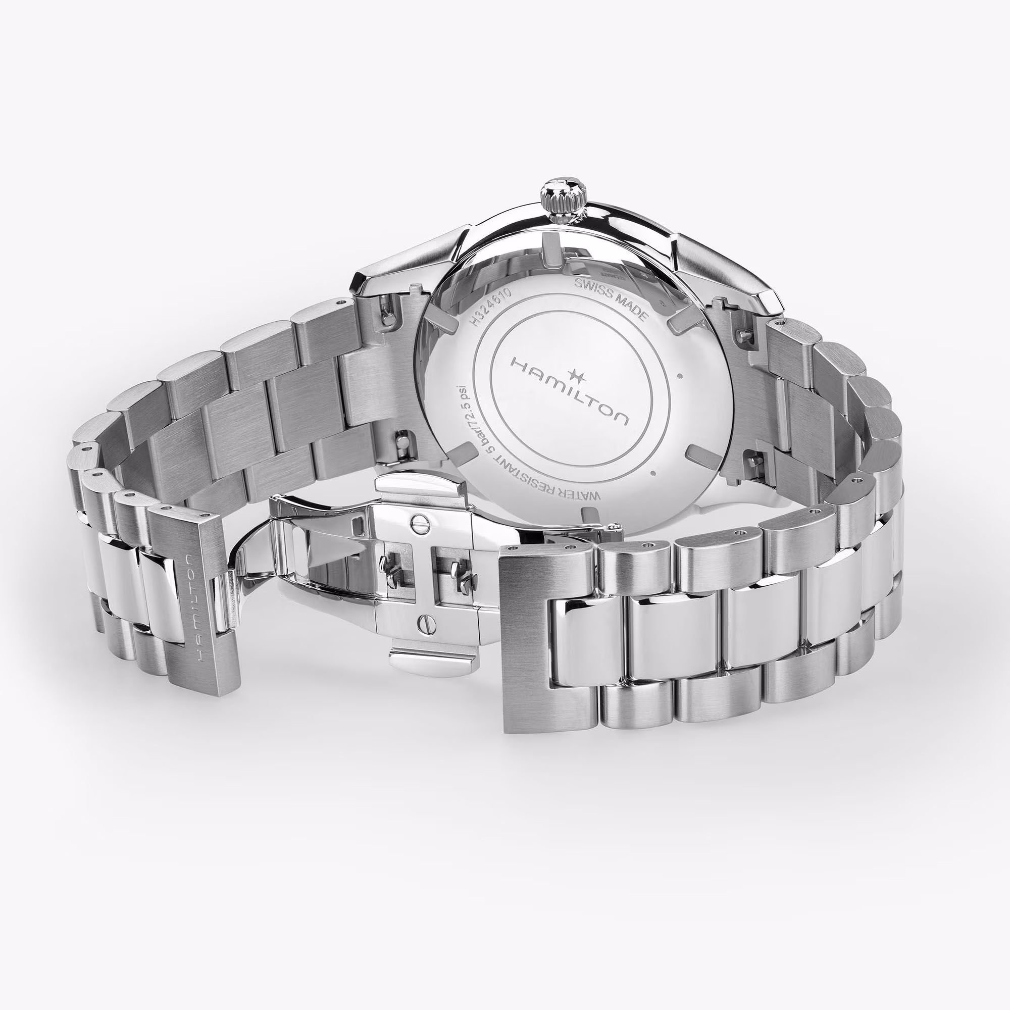 Hamilton Jazzmaster Quartz 40 mm, Edelstahl, Analog Herrenuhr H32461121