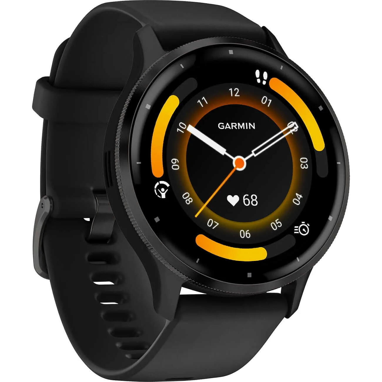 Garmin Venu 3 Black/Slate Gray with Silicone Strap Men's Watch 010-02784-01
