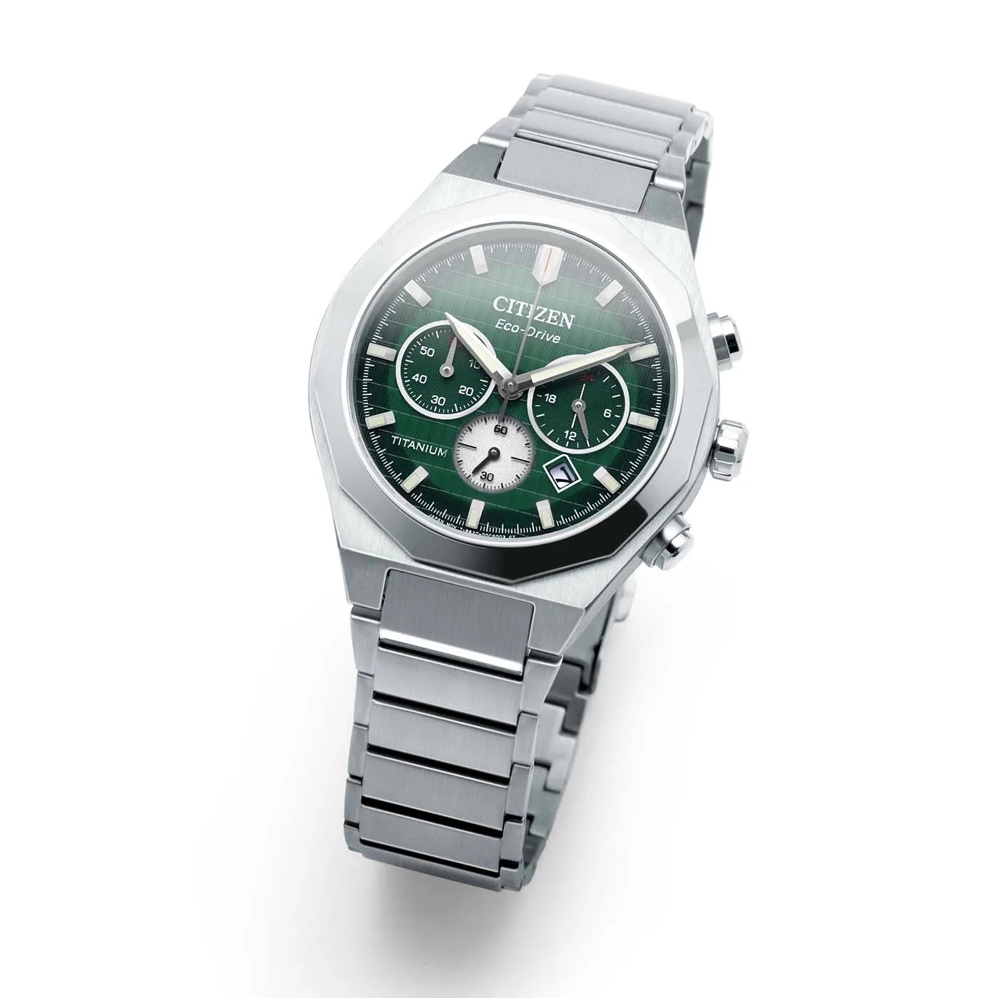 Citizen Zenshin Senkei Super Titanium™ Chronograph with Eco-Drive Men's Watch CA4691-59X