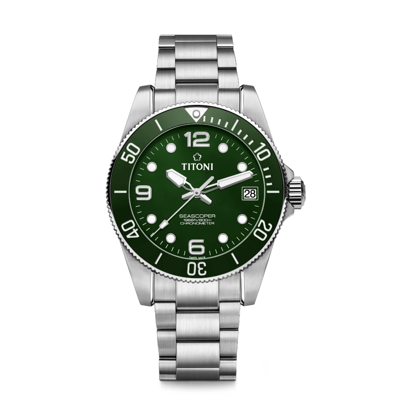 Titoni TITONI SEASCOPER CHRONOMETER 42MM men's watch 83601 S-GN-739