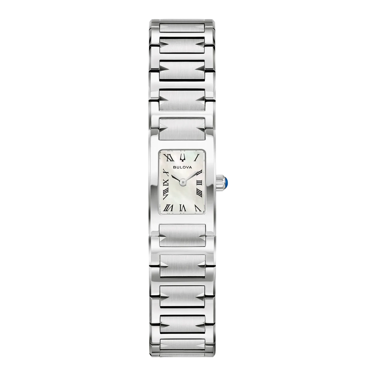 Bulova Marc Anthony Harmony Quartz Stainless Steel Mother of Pearl Ladies Watch 96L360