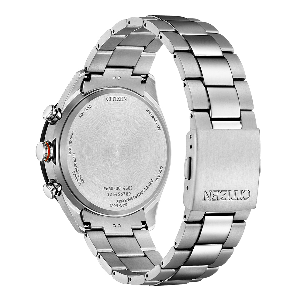 Citizen Super Titanium radio controlled men's watch CB5946-82X