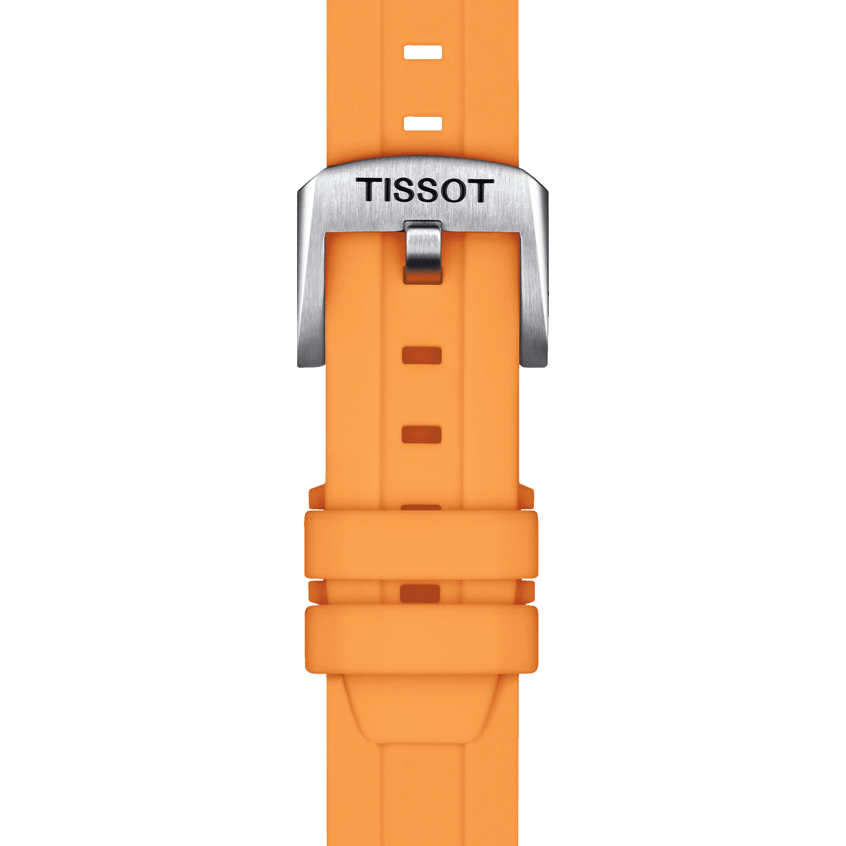 Tissot replacement silicone strap orange