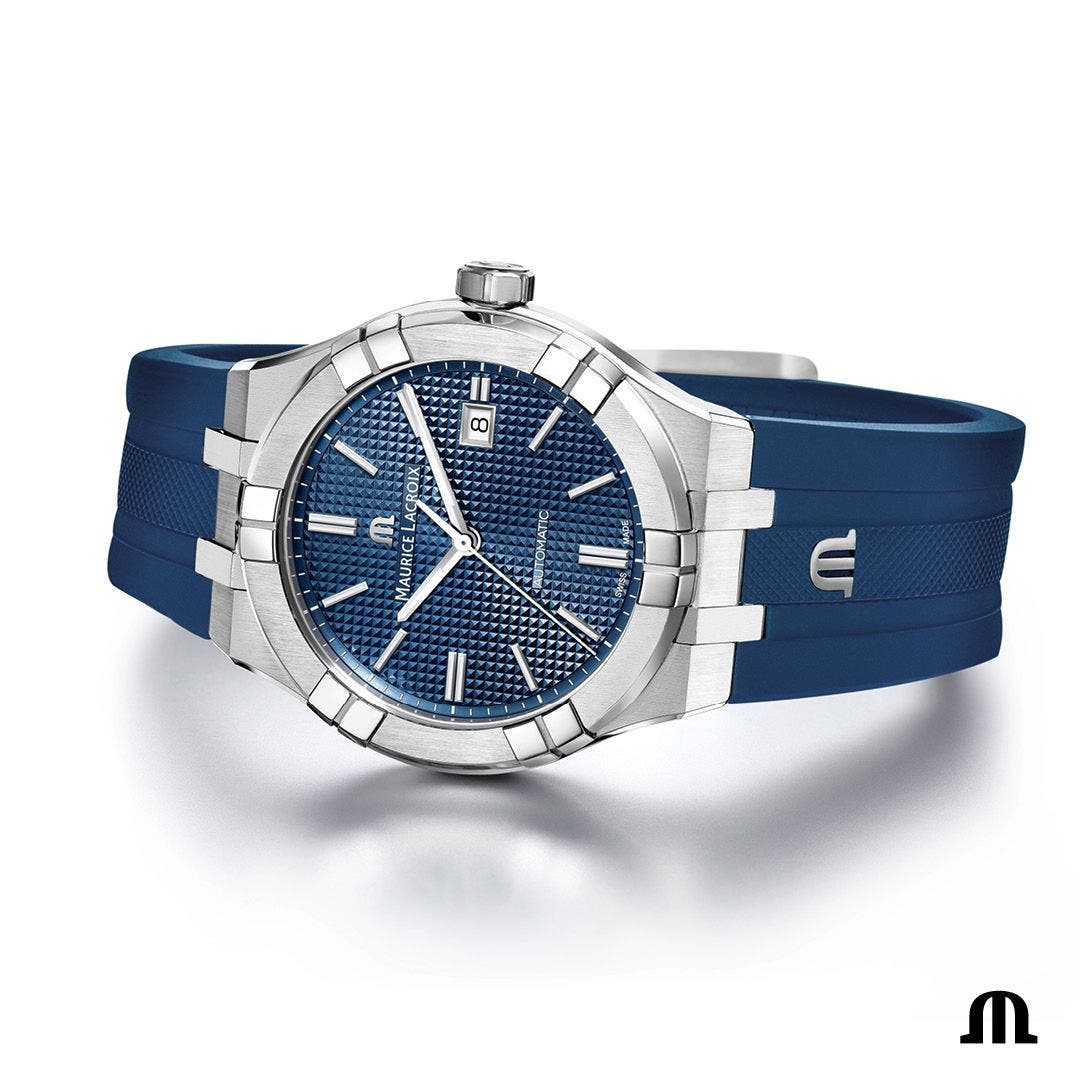Maurice Lacroix Aikon Strap Promotion Date Men's Watch AI6008-SS00F-430-C
